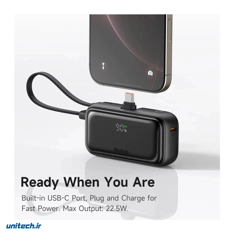 پاوربانک 22.5 وات مک دودو مدل MC7760 ظرفیت 5000 میلی آمپر ساعت3